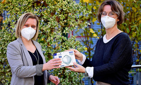 Druckerei Friedrich spendet FFP2-Masken!